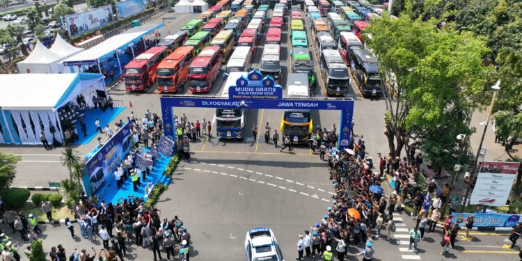 Polri Berangkatkan 4.009 Pemudik Gratis 2026, Prioritaskan Tujuan Jawa Tengah dan DIY