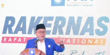 Zulhas Buka Rakernas PAN, Dukung Prabowo Penuh Sambil Singgung AS-Israel