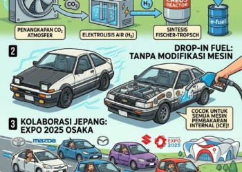 Jepang Sukses Bikin Bensin dari Udara dan Air, Tak Lagi Butuh Minyak untuk Bahan Bakar