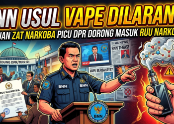 BNN Usul Vape Dilarang, Temuan Zat Narkoba Picu DPR Dorong Masuk RUU Narkotika