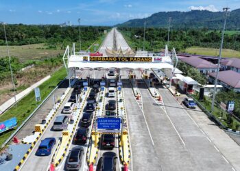 Hutama Karya: 587.310 Kendaraan Lintasi JTTS Selama Libur Paskah