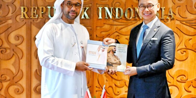 Dubes UAE Temui Pimpinan MPR Eddy Soeparno, Bicara Upaya Perluasan Kerjasama Bidang Energi Terbarukan