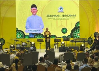 Bahlil Lahadalia Sampaikan Sejumlah Isu Penting pada Acara Halal Bihalal dan Silaturahmi Keluarga Besar Partai Golkar