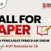 HUT ke-18 Badan Pengawas Pemilihan Umum Republik Indonesia, Masyarakat Diajak Kirim Karya Tulis untuk Perkuat Demokrasi