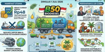 Solar Campur Sawit 50 Persen Resmi Berlaku, Program B50 Ditargetkan Hemat Subsidi Rp48 Triliun