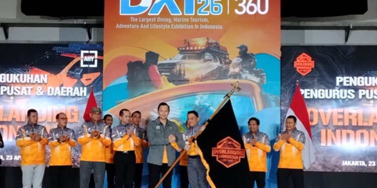 AHY Resmikan Overlanding Indonesia, Touring Sekalian Bantu Negeri