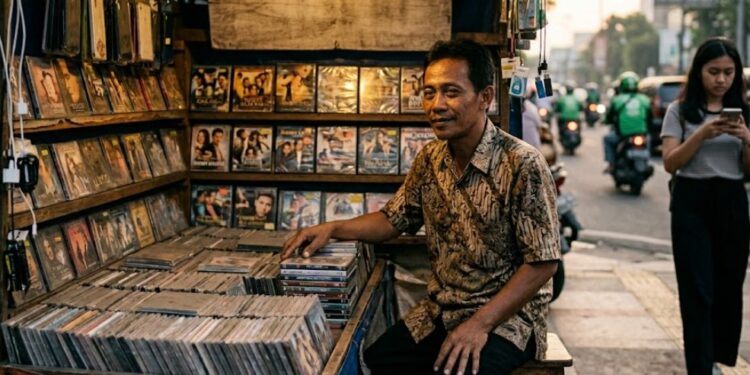 Siapa yang Masih Beli CD/DVD di Tengah Era Streaming? Pedagang Bertahan di Antara Sepinya Pembeli dan Kenangan Masa Jaya