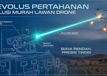 Senjata Laser Jadi Tren Baru untuk Lawan Drone, Sekali Tembak Cuma Rp220.000: Solusi Murah dan Efisien Hadapi Ancaman di Era Perang Modern