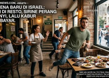 Modus Baru di Restoran Saat Perang: Makan Dulu, Kabur Pas Sirene Bunyi