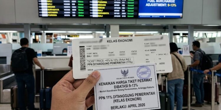 Pemerintah Umumkan Tiket Pesawat Naik, Ini Alasan dan Batas Kenaikannya