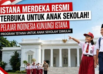 Pemerintah Buka Istana untuk Anak Sekolah, Siswa Bisa Belajar Langsung Cara Kerja Negara