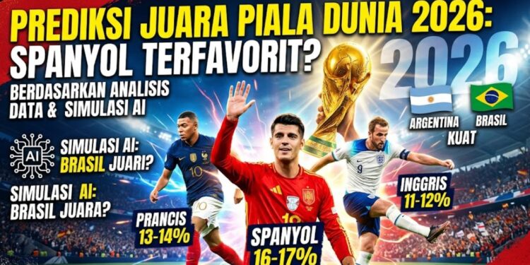 Siapa Juara Piala Dunia 2026? Prediksi Mulai Mengarah ke Negara Ini