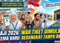 Wacana “War Tiket Haji” Muncul, Pemerintah Siapkan Skema Baru Tanpa Antre Panjang