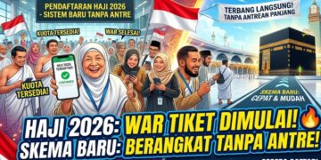 Wacana “War Tiket Haji” Muncul, Pemerintah Siapkan Skema Baru Tanpa Antre Panjang