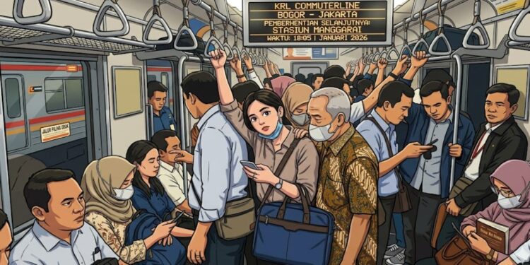 KRL Bogor Angkut 25 Juta Penumpang dalam 2 Bulan, Jalur Paling Padat di Jabodetabek