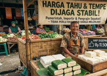 Kabar Baik: Kedelai Masih Terkendali, Tempe Belum Pamit Naik Harga