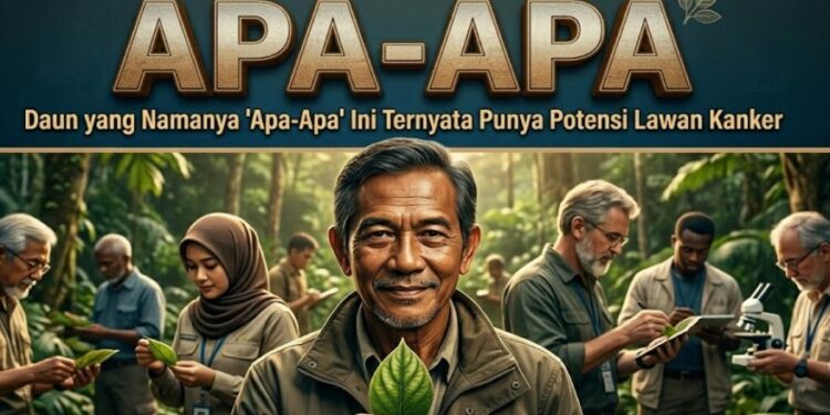 Daun yang Namanya “Apa-Apa” Ini Ternyata Punya Potensi Lawan Kanker