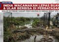 Perketat Perbatasan, India Wacanakan Lepas Buaya dan Ular Berbisa di Perbatasan Bangladesh