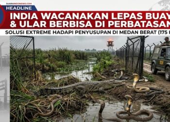 Perketat Perbatasan, India Wacanakan Lepas Buaya dan Ular Berbisa di Perbatasan Bangladesh
