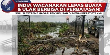 Perketat Perbatasan, India Wacanakan Lepas Buaya dan Ular Berbisa di Perbatasan Bangladesh