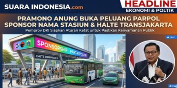 Pramono Anung Buka Peluang Partai Politik Jadi Sponsor Nama Halte TransJakarta dan Stasiun, Pemprov DKI Siapkan Aturan Ketat agar Tak Ganggu Publik