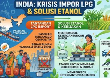 Krisis LPG Hantam India, Industri Dorong Kompor Etanol sebagai Solusi Murah untuk Jutaan Rumah Tangga