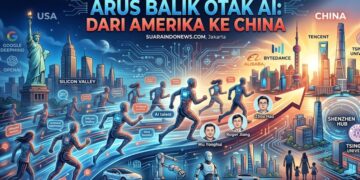 Para “Otak” Kecerdasan Buatan Tinggalkan Amerika Serikat, Kini Berbondong-Bondong Kembali ke China