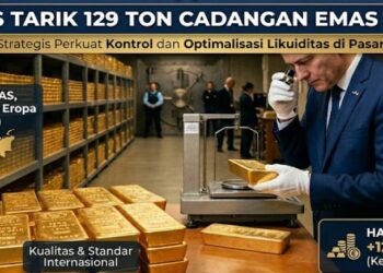 Prancis ‘Tarik’ Emas dari AS, Eh Ternyata Dijual Dulu Lalu Beli Lagi, Malah Untung Rp200 Triliunan