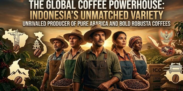 5 Negara Kuasai Produksi Kopi Dunia, Indonesia Jadi yang Paling Lengkap dengan Arabika dan Robusta