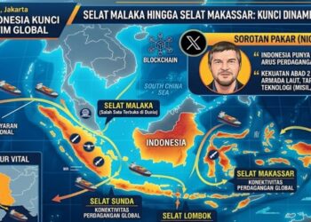 Pakar Sebut Indonesia Pegang Jalur Perdagangan Dunia Lewat Selat Malaka hingga Makassar, Tapi Belum Banyak Disadari
