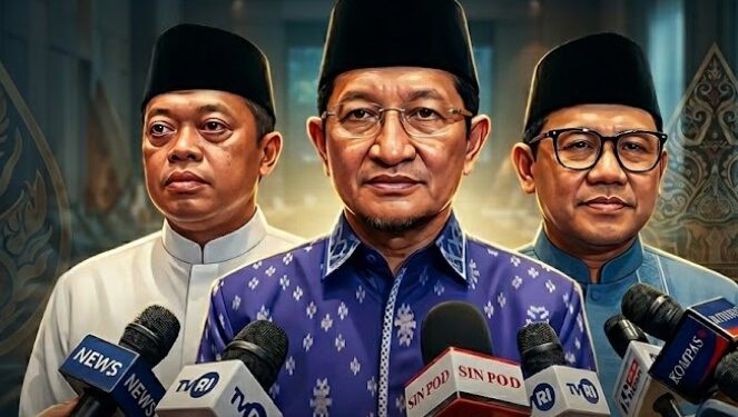 Menag Nasaruddin, Cak Imin dan Nusron Kompak: PMII Harus Naik Kelas dan Jadi Solusi Tantangan Bangsa