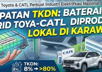 Toyota–CATL Bangun Pabrik Baterai di Karawang, Investasi Rp1,3 T dan TKDN Tembus 80%