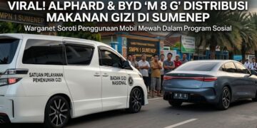Distribusi Makan Bergizi di Sumenep Pakai Toyota Alphard dan Toyota Vellfire, Dikawal BYD Sealion 7—Rakyat Terkejut, Pengelola Tegaskan Demi Kualitas dan Higienitas