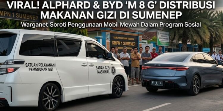 Distribusi Makan Bergizi di Sumenep Pakai Toyota Alphard dan Toyota Vellfire, Dikawal BYD Sealion 7—Rakyat Terkejut, Pengelola Tegaskan Demi Kualitas dan Higienitas