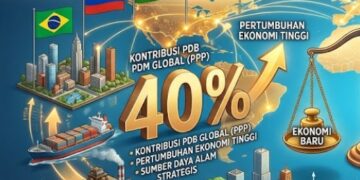 BRICS Kuasai Hampir 40% Ekonomi Dunia, Ini Tanda Kekuatan Global Mulai Bergeser dari G7