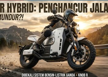 iCar Perkenalkan Motor Hybrid di Beijing, Listrik Jalan Bensin Ikutan Kerja