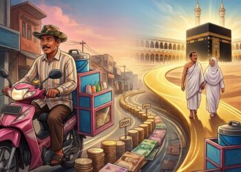 Dari Rp10 Ribu Sehari, Penjual Es Keliling Ini Menabung 21 Tahun Demi Haji