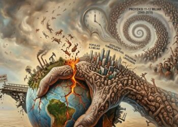 Bumi Overload: Populasi 8,3 Miliar Jiwa, Idealnya Hanya 2,5 Miliar—Tekanan Sumber Daya dan Krisis Lingkungan Kian Nyata Menurut Studi Environmental Research Letters