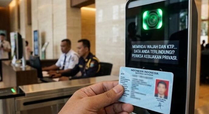 Ternyata Menahan KTP dan Memfoto Wajah Pengunjung Gedung Melanggar Aturan