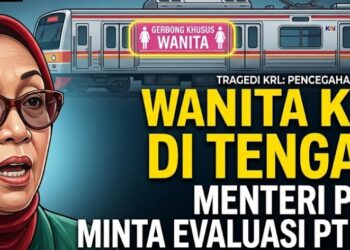 Usulan Gerbong Wanita KRL Dipindah ke Tengah Demi Keamanan, Ini Penjelasan Menteri PPPA