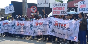 FSPMI Gelar Demo, PT Immortal Cosmedika Indonesia Tepis Tuduhan Buruh