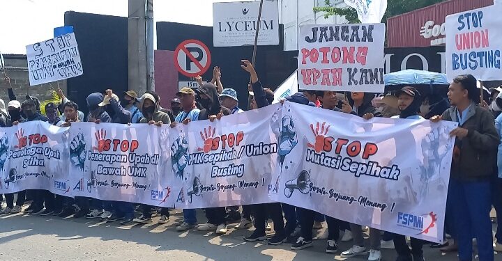 FSPMI Gelar Demo, PT Immortal Cosmedika Indonesia Tepis Tuduhan Buruh