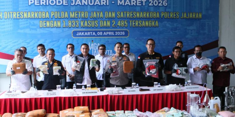Bongkar Ribuan Kasus Narkoba, Polda Metro Jaya Ingatkan Bahaya Narkoba dan Dampaknya