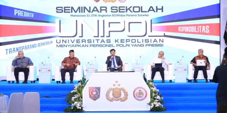 STIK Lemdiklat Polri Gelar Seminar UNIPOL, Dorong Transformasi Pendidikan dan Reformasi Polri yang Adaptif di Era Digital