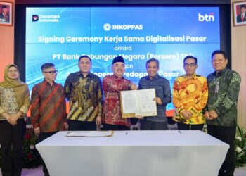 Gandeng INKOPPAS, BTN Permudah Akses Modal Pedagang Pasar dan Percepat Digitalisasi Transaksi