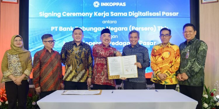 Gandeng INKOPPAS, BTN Permudah Akses Modal Pedagang Pasar dan Percepat Digitalisasi Transaksi