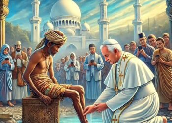 ChatGPT Prediksi Lukisan Historis Denny Ja yang Diberkati Paus Fransiskus di Pinggir Jalan Seharga 34 Miliar Rupiah