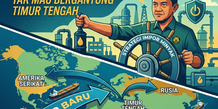 Bahlil Putar Arah Impor Minyak, Tak Mau Bergantung Timur Tengah