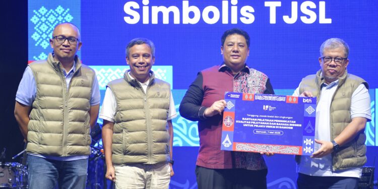 BTN Berikan Pelatihan Bahasa Inggris dan Hospitality untuk UMKM Samosir Naik Kelas