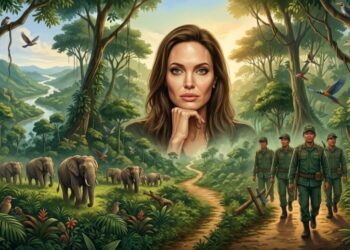 Angelina Jolie Sulap 60 Ribu Hektar Hutan Kamboja Jadi Surga Satwa, Mantan Pemburu Kini Jadi Penjaga Hutan